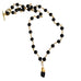 Black Crystal Protection Necklace