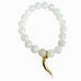 White Jade Horn Bracelet