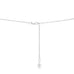 Dream Big Cloud Necklace by Goddaughters Adjustable 20” necklace
