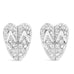 FlipFlop Heart Sterling Silver Earrings by Goddaughters 