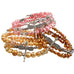 Dragonfly Freshwater Pearl Wrap Bracelet