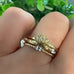 Goddaughters 14k Gold Clad Lotus Stackable Ring