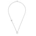 Goddaughters Angel on my Shoulder Sterling Silver Charm Holder Necklace Wearable Art for the Soul