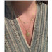 Goddaughters Gold Good Vibes Necklace a layering necklace for extra zen