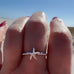Goddaughters Mini Starfish Beaded Band Hope Ring