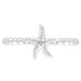 Goddaughters Pink Amethyst Starfish Ring