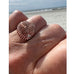 Goddaughters Rose Gold Love Shell Ring 