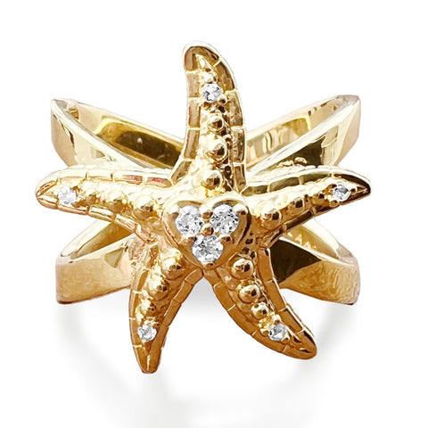 Goddaughters Starfish Ring 