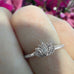 Goddaughters Sterling Silver Lotus Ring 