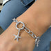 Goddaughters Sterling Silver Starfish Charm On bracelet example 