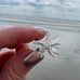 Goddaughters Sterling Silver Starfish Ring a symbol of hope 