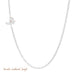 Goddaughters Sterling Silver With Citrine Cardinal Angel Necklace 