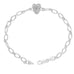 Goddaughters Sterling silver anklet 