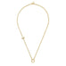 Golden Angel Charm Holder Necklace by Goddaughters