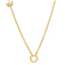Golden Angel Charm Holder Necklace by Goddaughters Wearable Art for the Soul