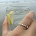 Good Vibes Ring evil eye feature by Goddaughters