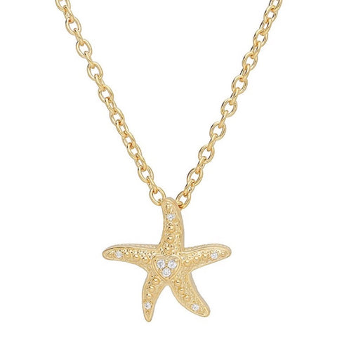 Hope Goddaughters Starfish Necklace by Goddaughters 