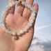 Sun Moonstone Stretch Bracelet