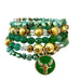 Taurus Green Agate and Freshwater Pearl Wrap