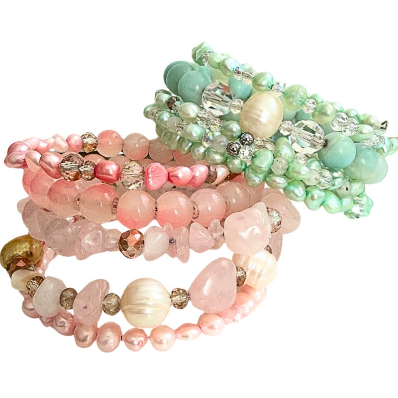 Pearl for Peace Wrap Bracelet