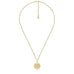 Goddess Scroll Dharma Wheel Necklace