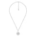 Goddess Scroll Dharma Wheel Necklace