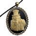 No Fear Cameo Cord Necklace