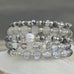 Pearl for Peace Silver Wrap Bracelet by Goddaughters 