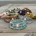 Pearl for Peace Wrap Bracelets by Goddaughters wearable Art or the Soul