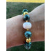 Pearl for peace layer bracelet