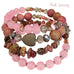 Pink Serenity Aura Armor Wrap Bracelet 