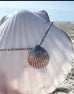 Sterling Silver Love Shell Necklace by Goddaughters