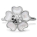 Yin Yang Pom Flower Ring by Goddaughters 