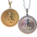 Zen Dog Meditation Medallion Chakra Charm by Goddaughters