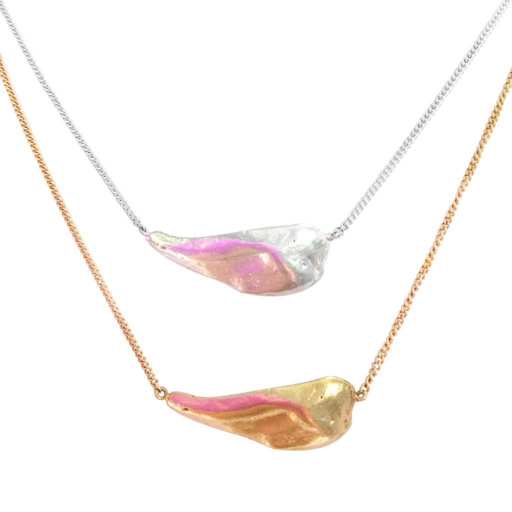 Shell Angel Wing Necklace GodDaughters Jewelry