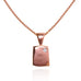 Rose Gold Odin Petite New Beginning Necklace with box chain 